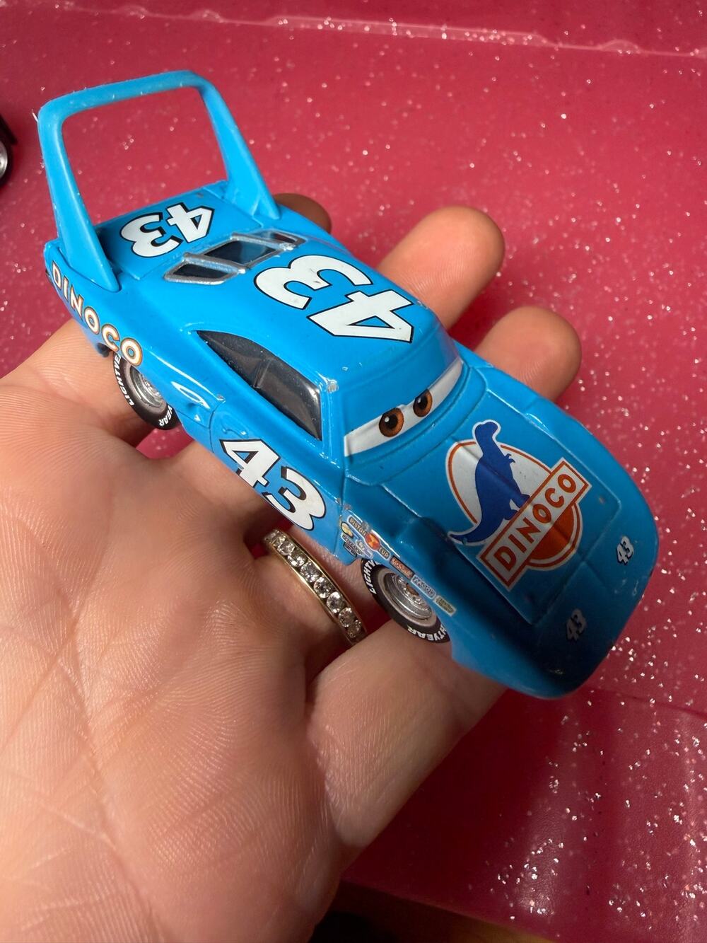 Disney Pixar Cars Dinoco The King Diecast
